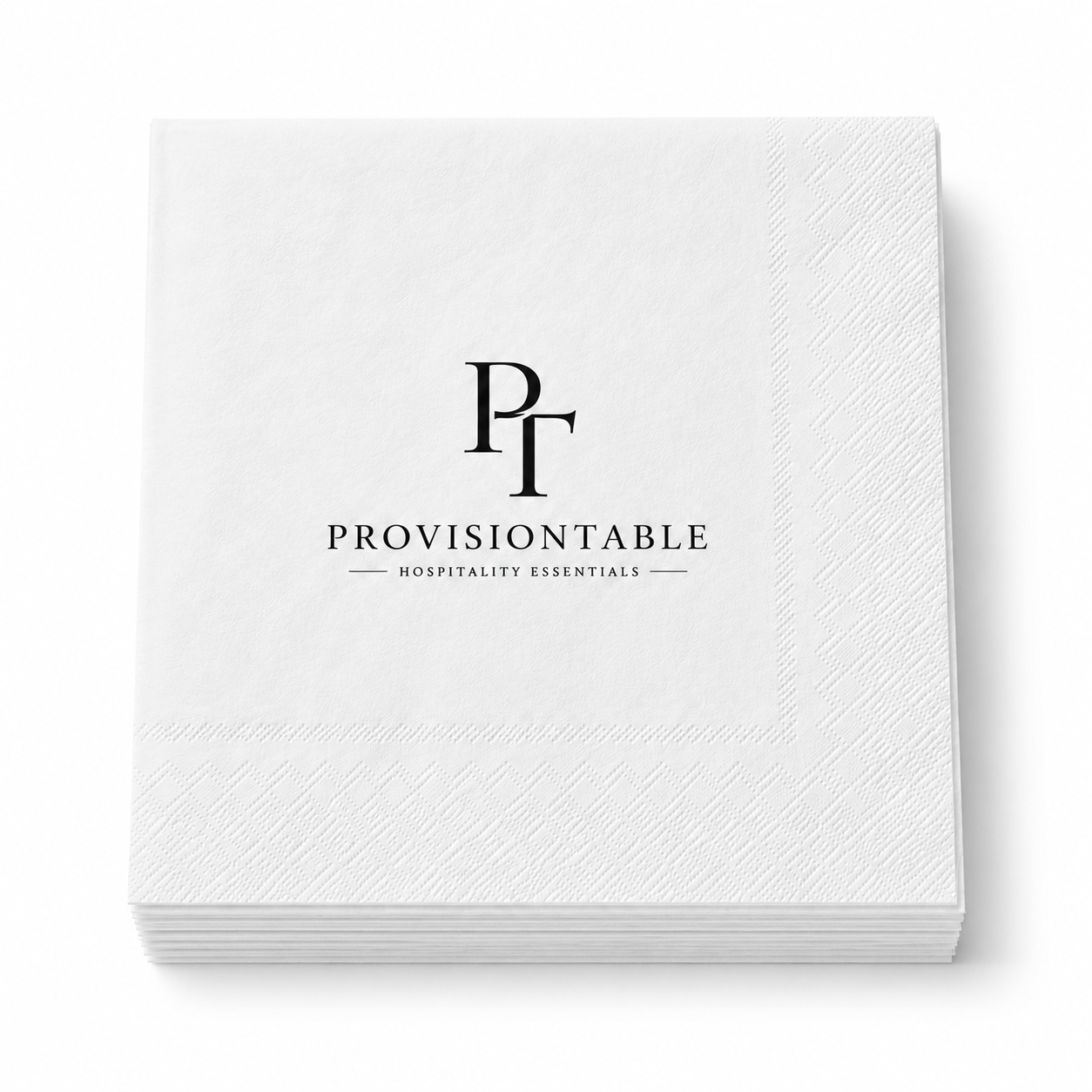 Custom White Restaurant Napkins