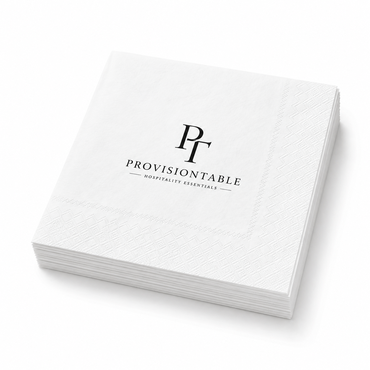 Custom White Restaurant Napkins