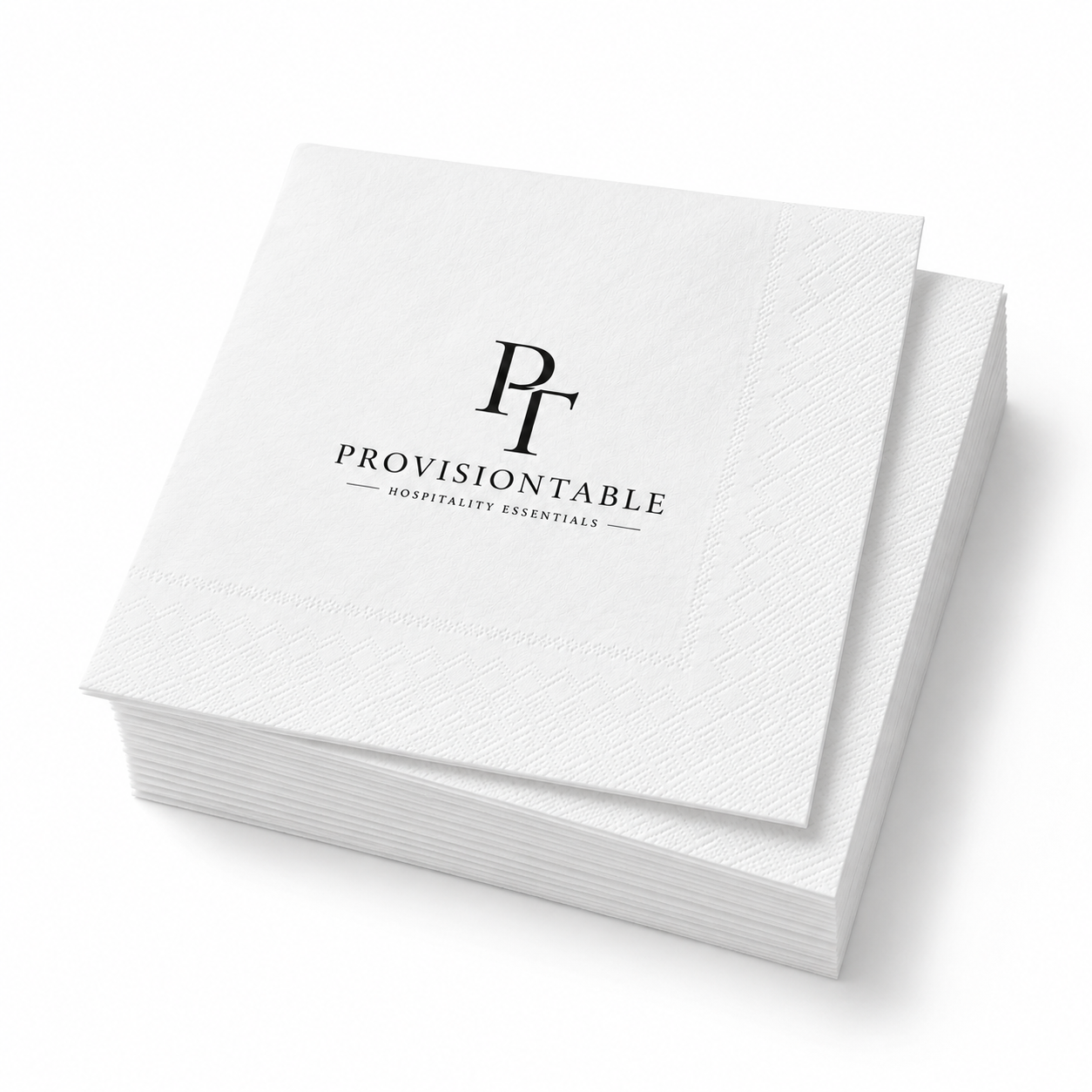 Custom White Restaurant Napkins