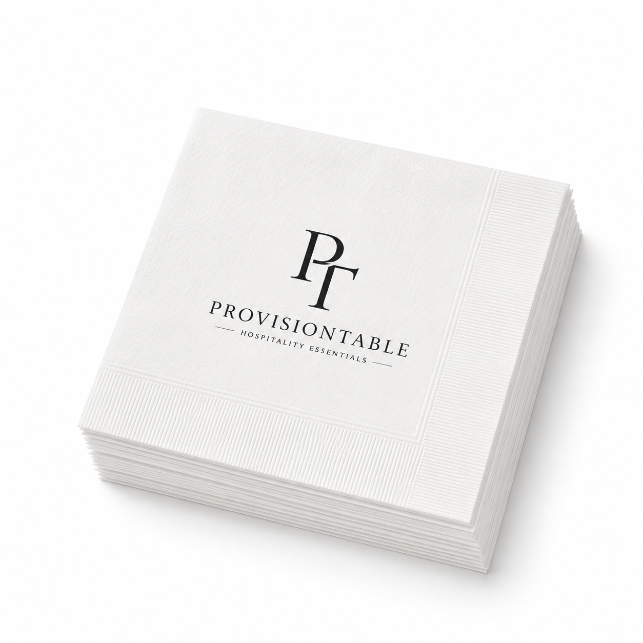 Custom White Restaurant Napkins